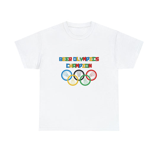 Beer Olympics Champion T-Shirt | Freedom Unlimited